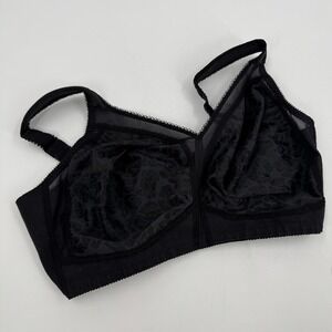 Underscore 42DD/E Bra Cushion‎ Strap Full Figure Support Black